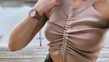 Load image into Gallery viewer, Ari Ruched Crop Tops
